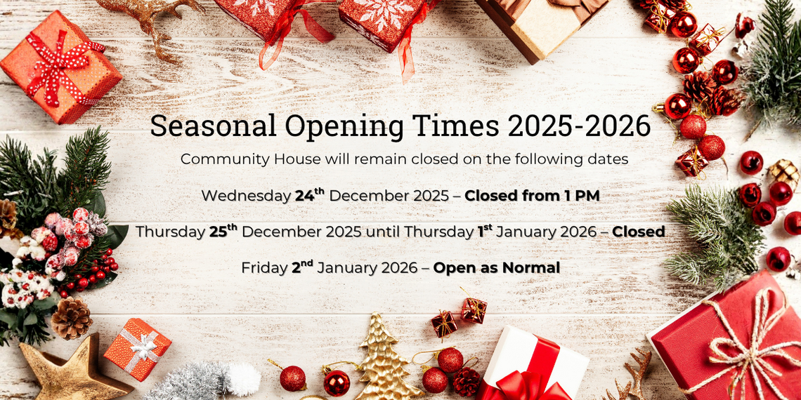 Seasonal Opening times